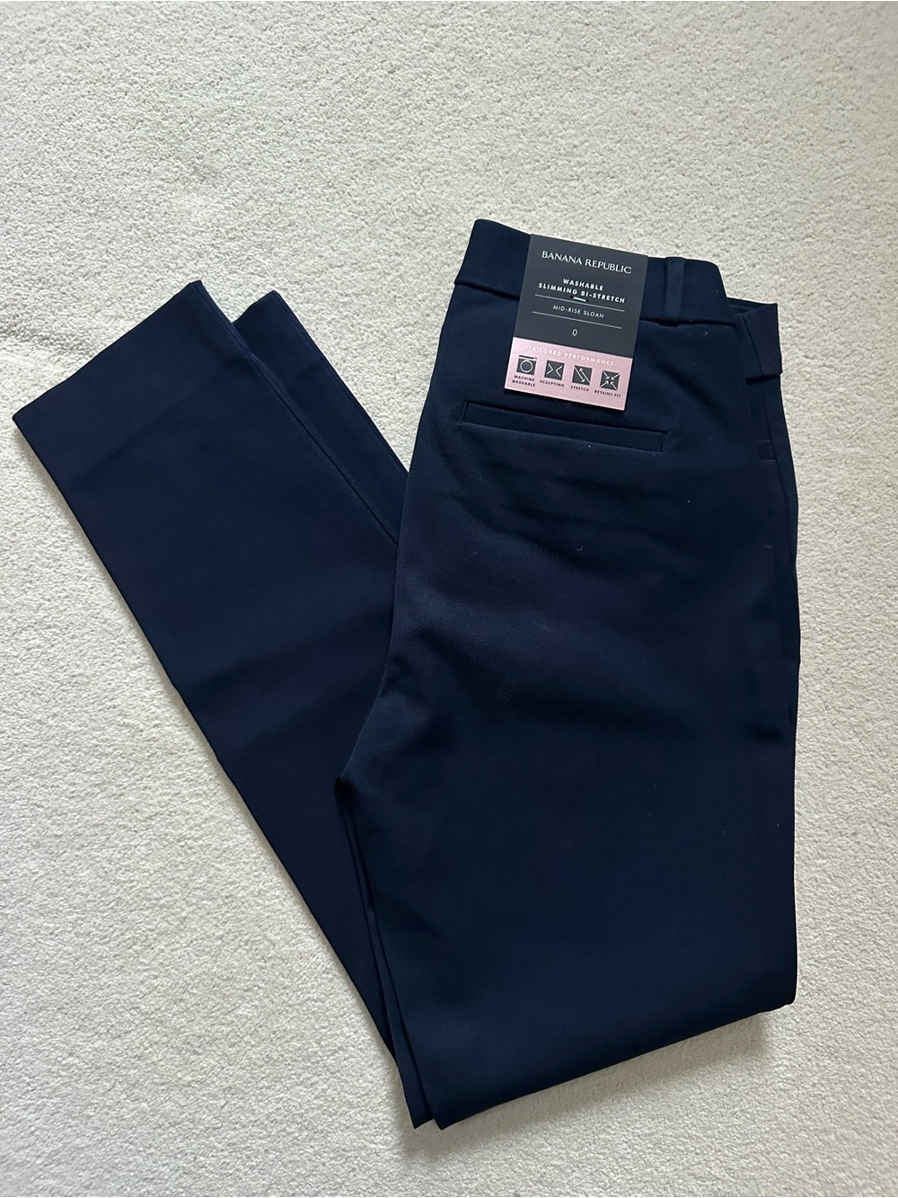 Banana Republic women’s Sloan Dress Pants navy size 0